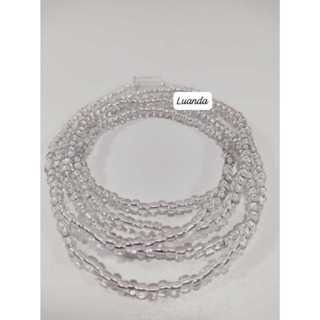 Guia de Proteção Fio de Conta Orixá Oxalá Miçanga Branca Transparente Umbanda Candomblé Colar Axé em Oferta na Shopee