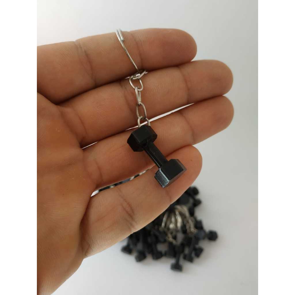 Chaveiros Halter - Kit 120 unidades - Dumbbell  - Impressão 3D