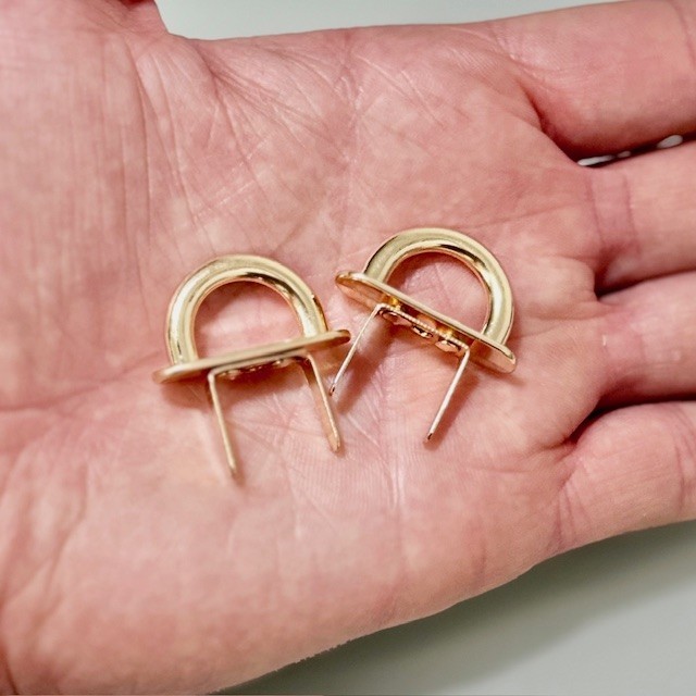 Porta Alça de Metal Para Bolsas 20mm - 1 Par Dourado em Oferta na Shopee