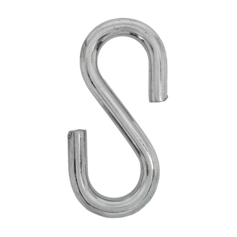 Gancho Tipo S Reforçado Rede Armador Balanço Cadeira Saco de Pancada Pilates