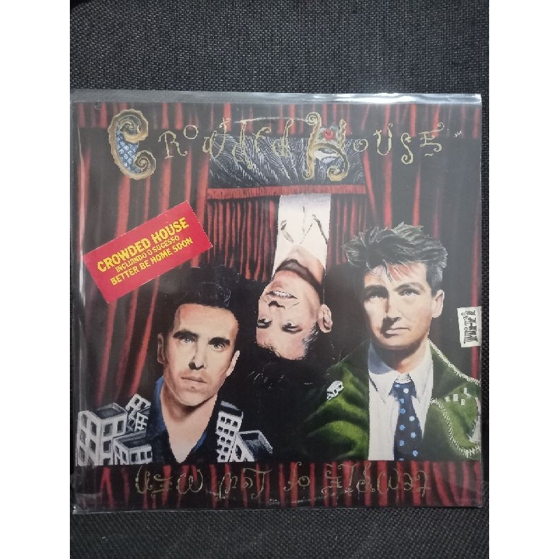 Lp Disco Vinil - Crowded House - Temple of Low Men