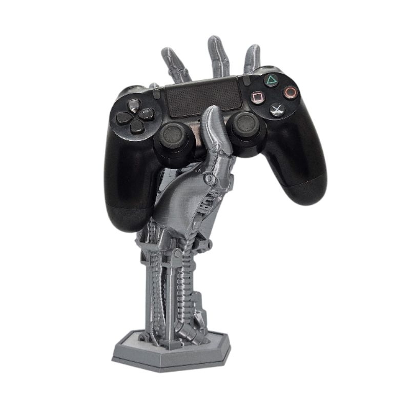 Suporte de Controle Mão Robô Para Xbox Playstation Mão Robótica Ps5 Ps4 Xbox Series X Xbox Series S Gamer Geek Nerd