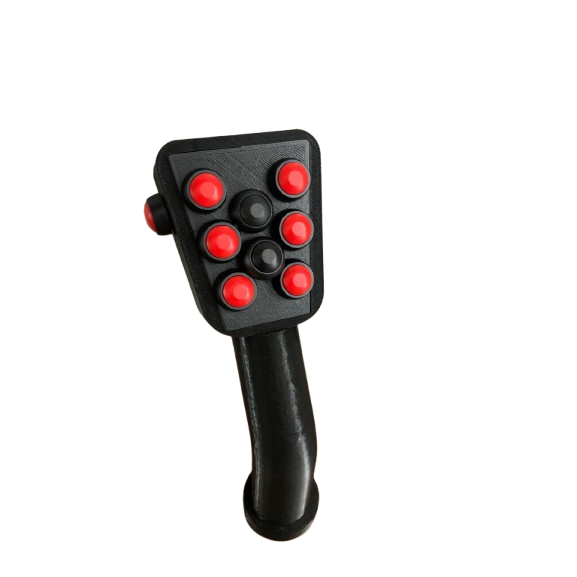 Joystick Agricola Estilo Uniport Jacto 9 Botões MANCHE AGRICOLA PARA TRATORES