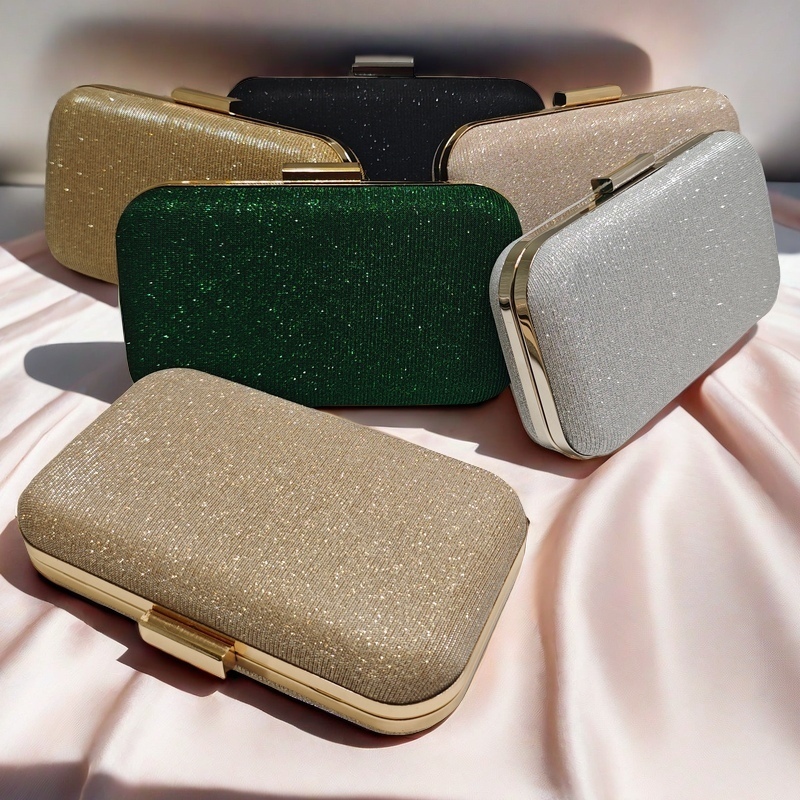Bolsa clutch festa Casament bolsa com brilho de fest  Carteira Feminina Com Glitter madrinha W168-13 em Oferta na Shopee