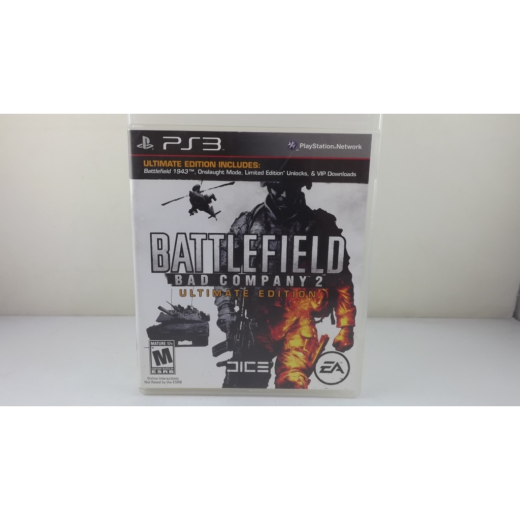 Jogo Battlefield Bad Company 2 PS3 Físico Semi Novo