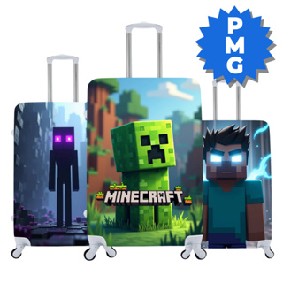 Capas de Mala Minecraft Viagem Protetora Diversas Estampas (1) em Oferta na Shopee