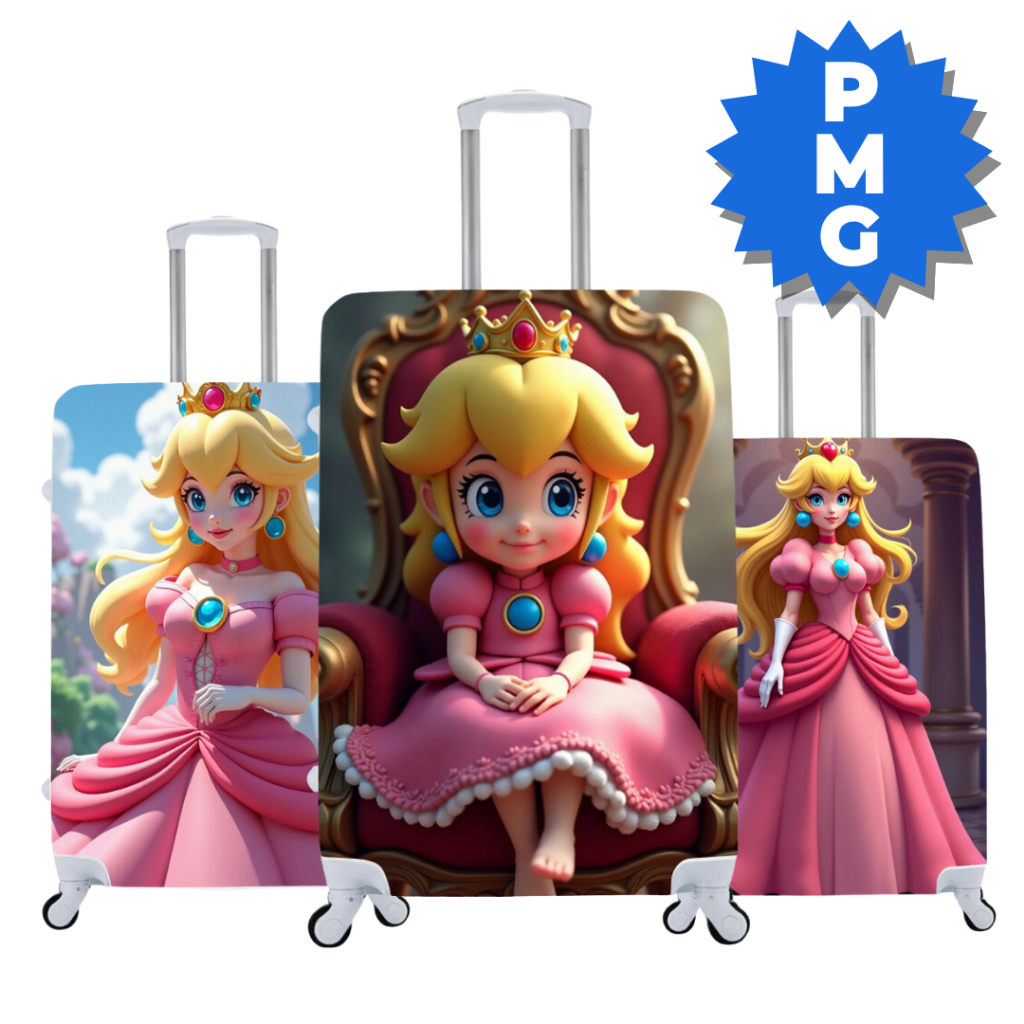 Capas de Mala Super Mario Viagem Protetora Diversas Estampas (5)