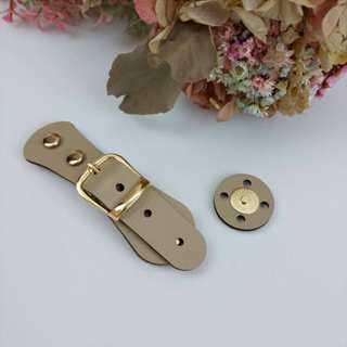 2 unidades. Fecho Fivela Imã com Rebite  para bolsas artesanais e crochê em Oferta na Shopee