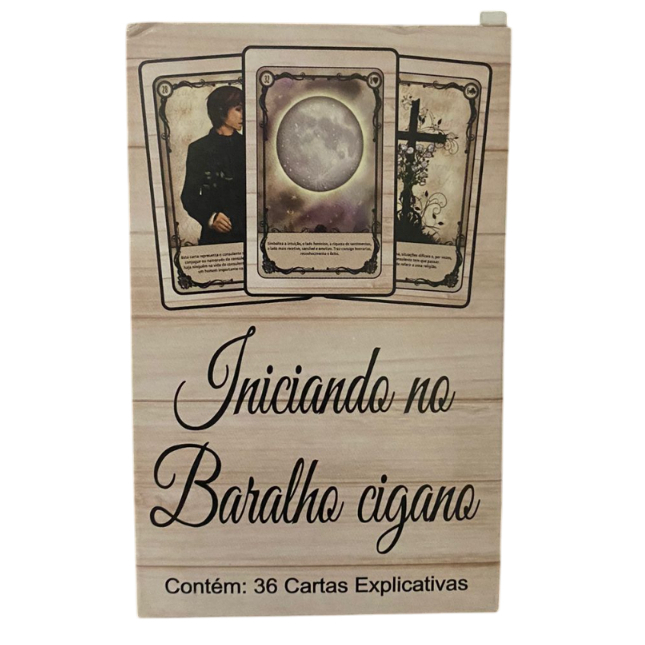 Baralho Tarot Iniciando no Baralho Cigano 36 Cartas Com Significados Qualidade Premium Plastificado em Oferta na Shopee