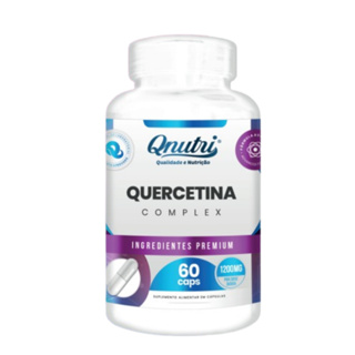 QUERCETINA 60CAPS 1200MG QNUTRI em Oferta na Shopee