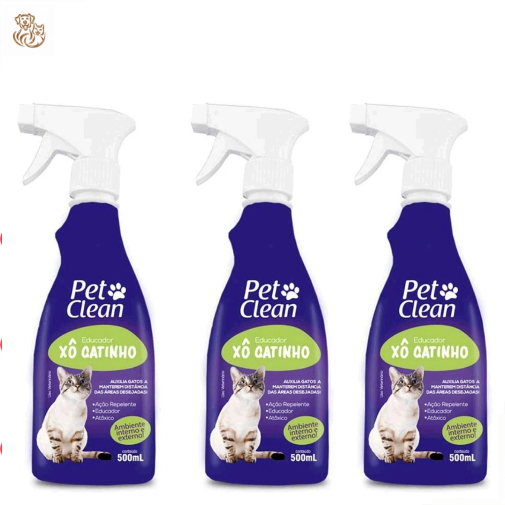 Educadores Sanitário Xo Gatinho Pet Clean para Gatos 500 ml