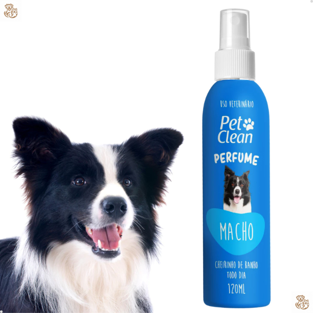 Perfume para Cachorro e Gato Pet Clean 120 ml - Machos