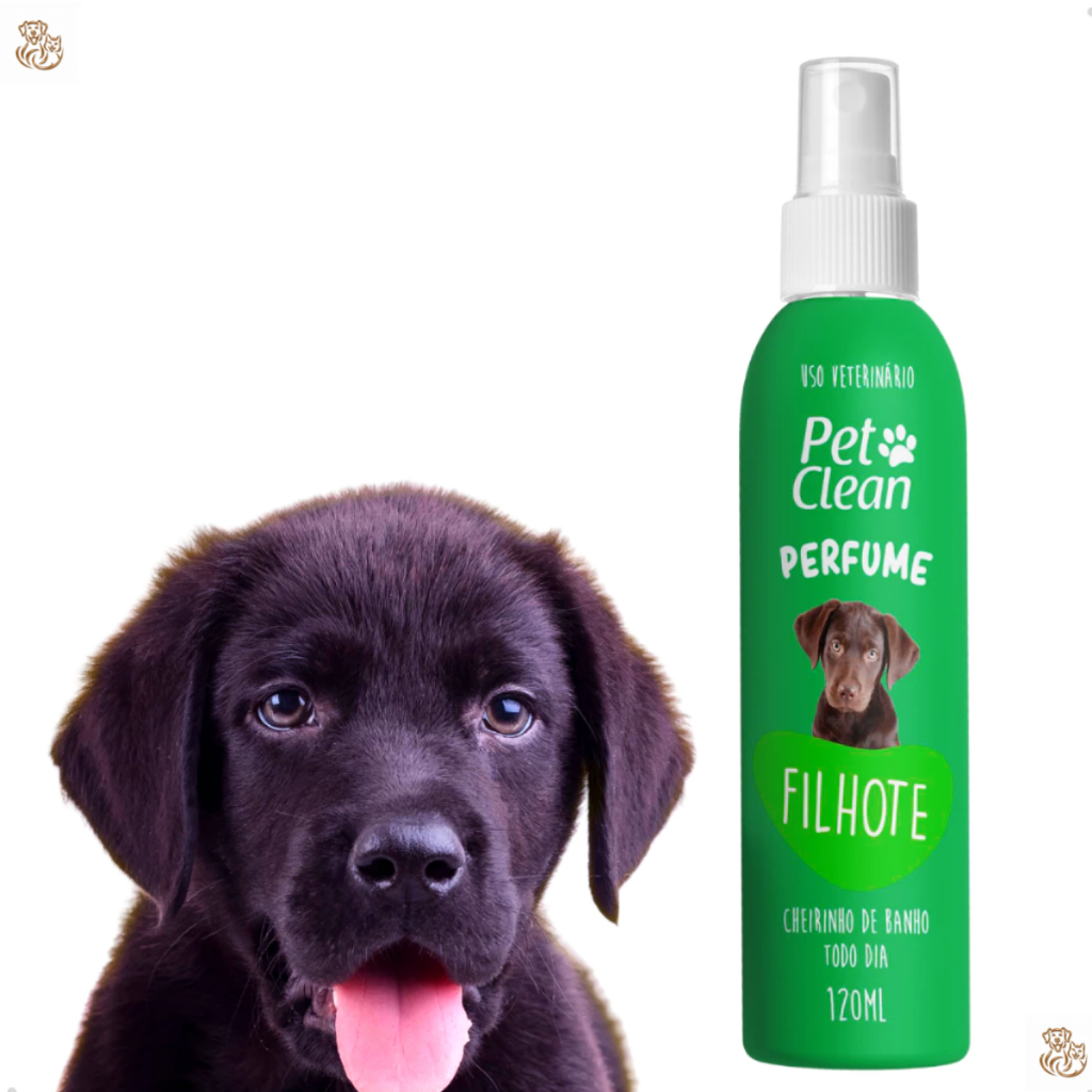 Perfume para Cachorro e Gato Pet Clean - 120 ml - Filhotes