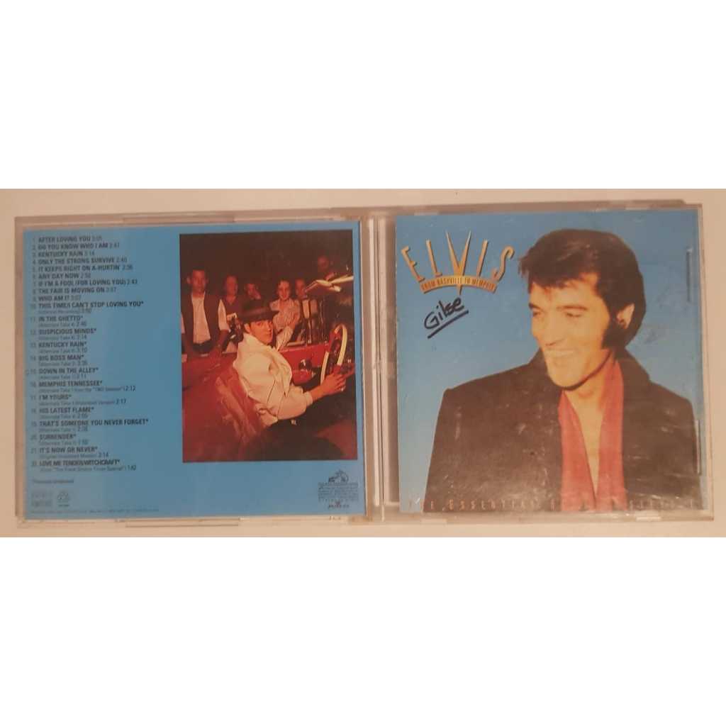 3 CD's Elvis From Nashville To Memphis The Essential 60's Masters I discs 1, 3 and 5 USA