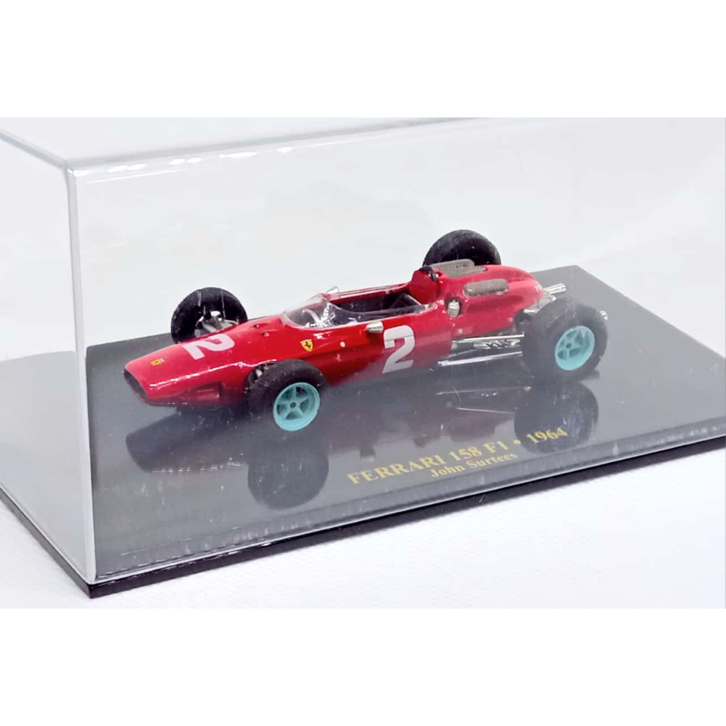 Miniatura Ferrari 158 F1 1964 1:43 metal Diecast colecionável