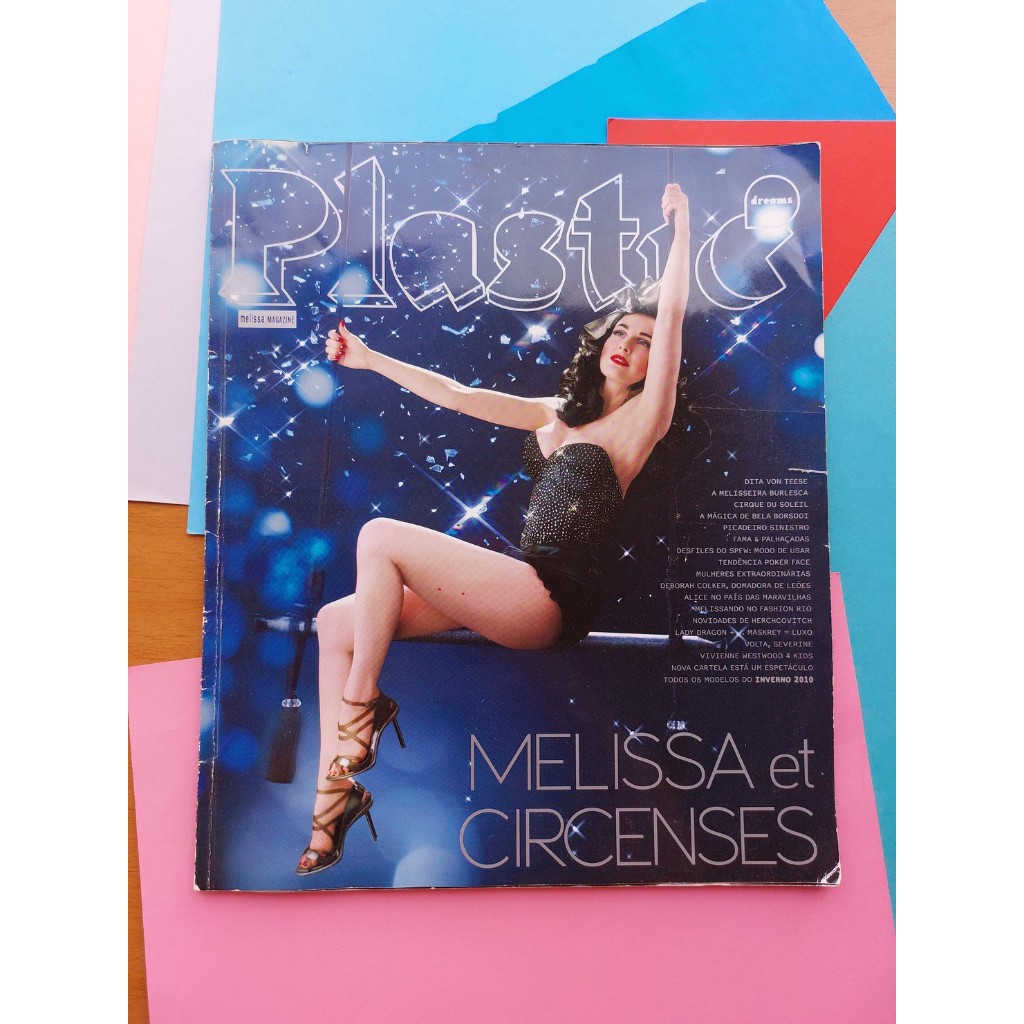 Revista Plastic Dreams - Escolher opções  Revista Melissa