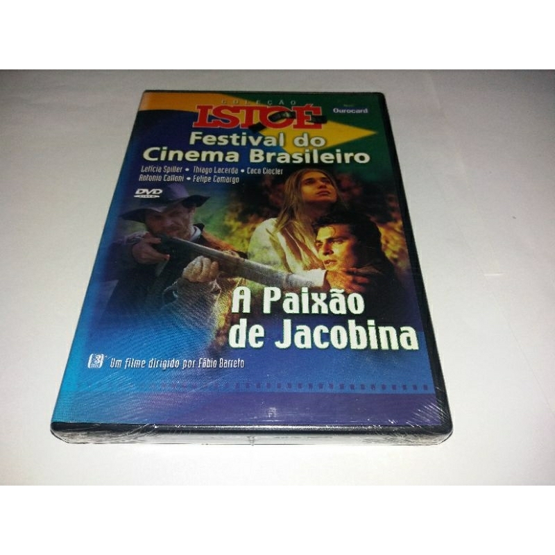 Dvd - A Paixao de Jacobina - 2002 - Thiago Lacerda - Leticia Spiller - Lacrado