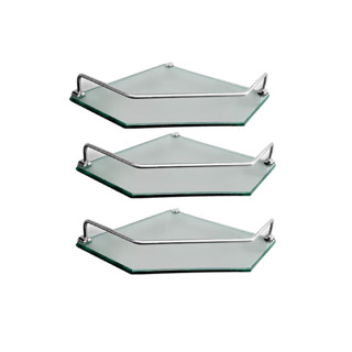 Cantoneira De Vidro 20x20 3 Peças. em Oferta na Shopee