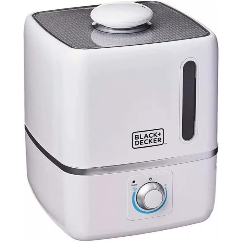 Umidificador de Ar Black Decker  Prático e Portátil, com Capacidade de 2,5L, Modelo AIR1000, Bivolt