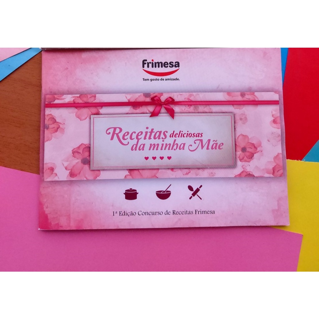 Livro de receitas 1 Unidade
