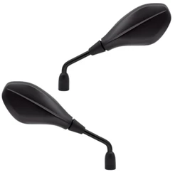 PAR ESPELHO RETROVISOR MODELO BMW F800 / GS 650 FIXO LENTE CONVEXO MOTOS HONDA / YAMAHA