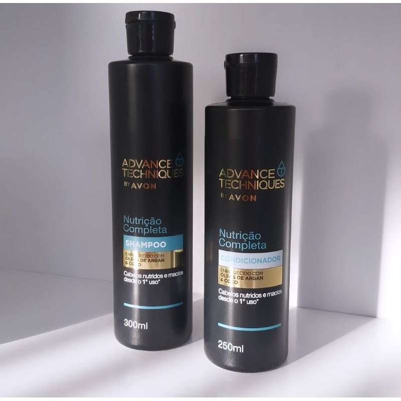 kit Shampoo e Condicionador Advance Techniques Nutrição Completa