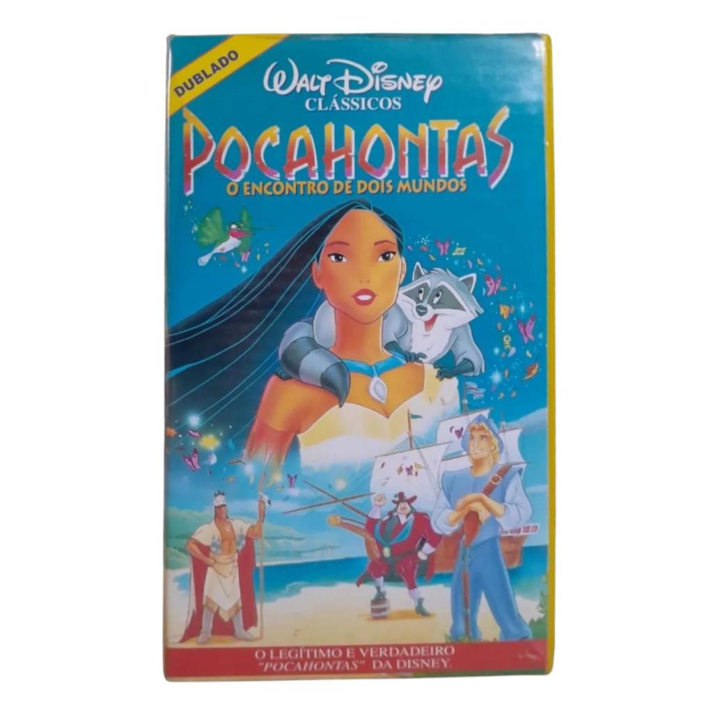 Fita de Vídeo Cassete VHS Desenho Infantil Disney Pixar Animação Original Adaptador de Cassete VHS Filmadora