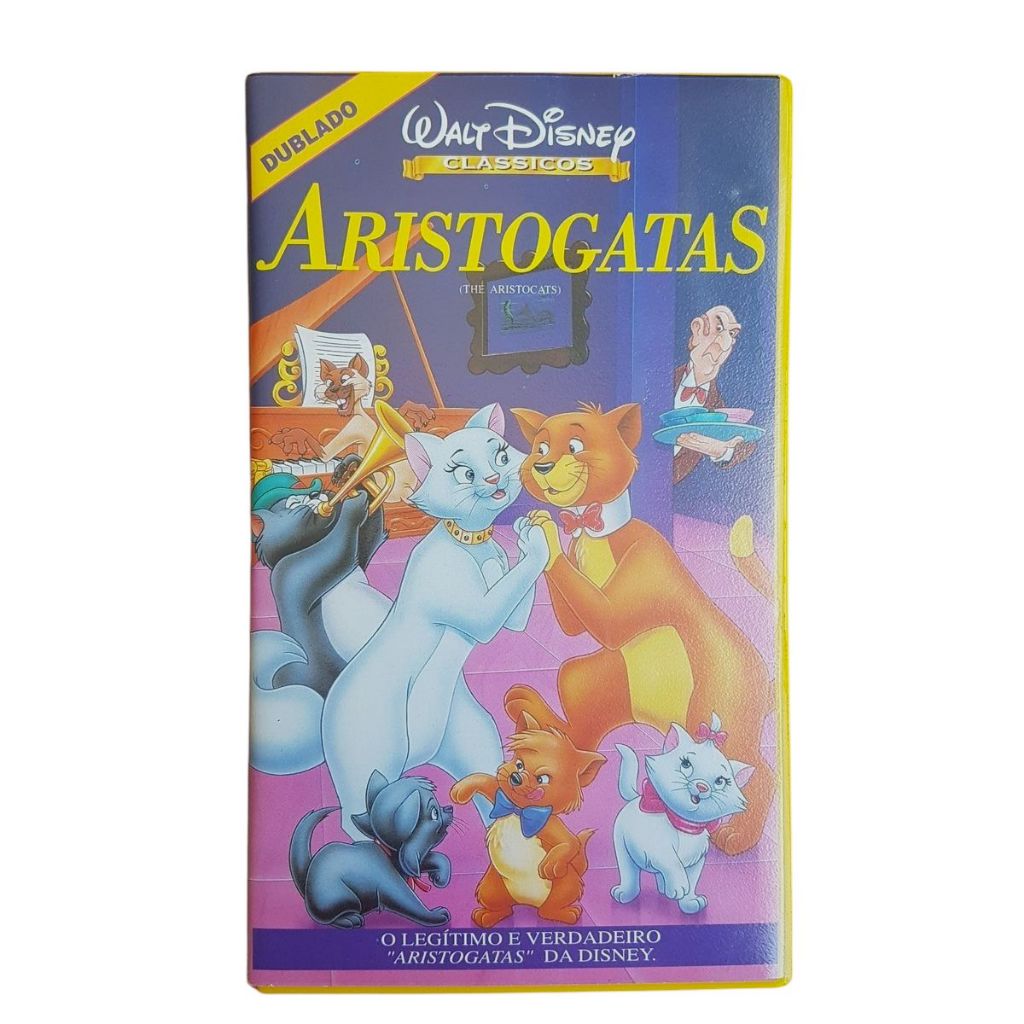 Fita de Vídeo Cassete VHS Desenho Disney Pixar Adaptador de Vídeo Cassete VHS Filmadora SVHS JVC RCA Panasonic Original