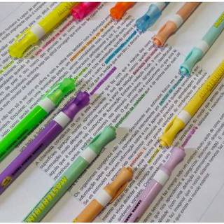 KIT CANETA MARCA TEXTO NEON E PASTEL - MASTERPRINT em Oferta na Shopee