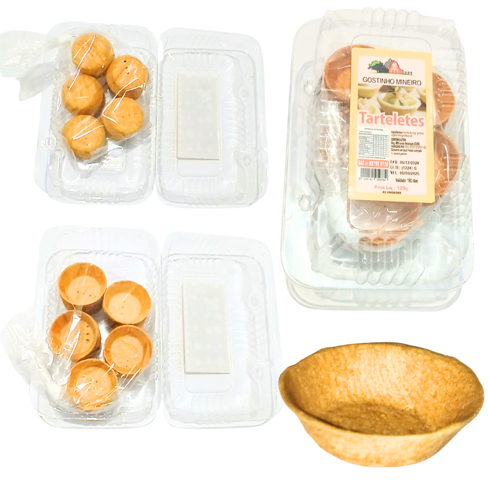 Forminhas de Massa para Tortinhas Crocantes