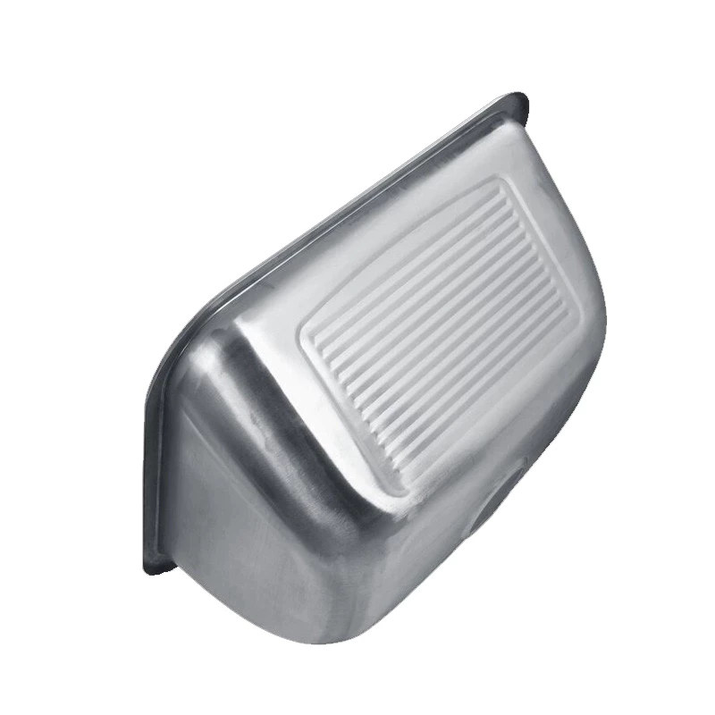 Tanque de Lavanderia em Aço Inox Polido 45/55 x 45cm com Acessórios — foto 7