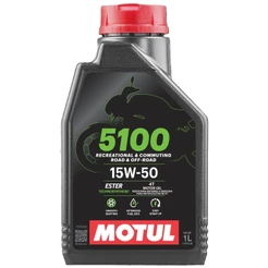Óleo Motul 5100 15w50 Semissintético 4 Tempos 1 Litro