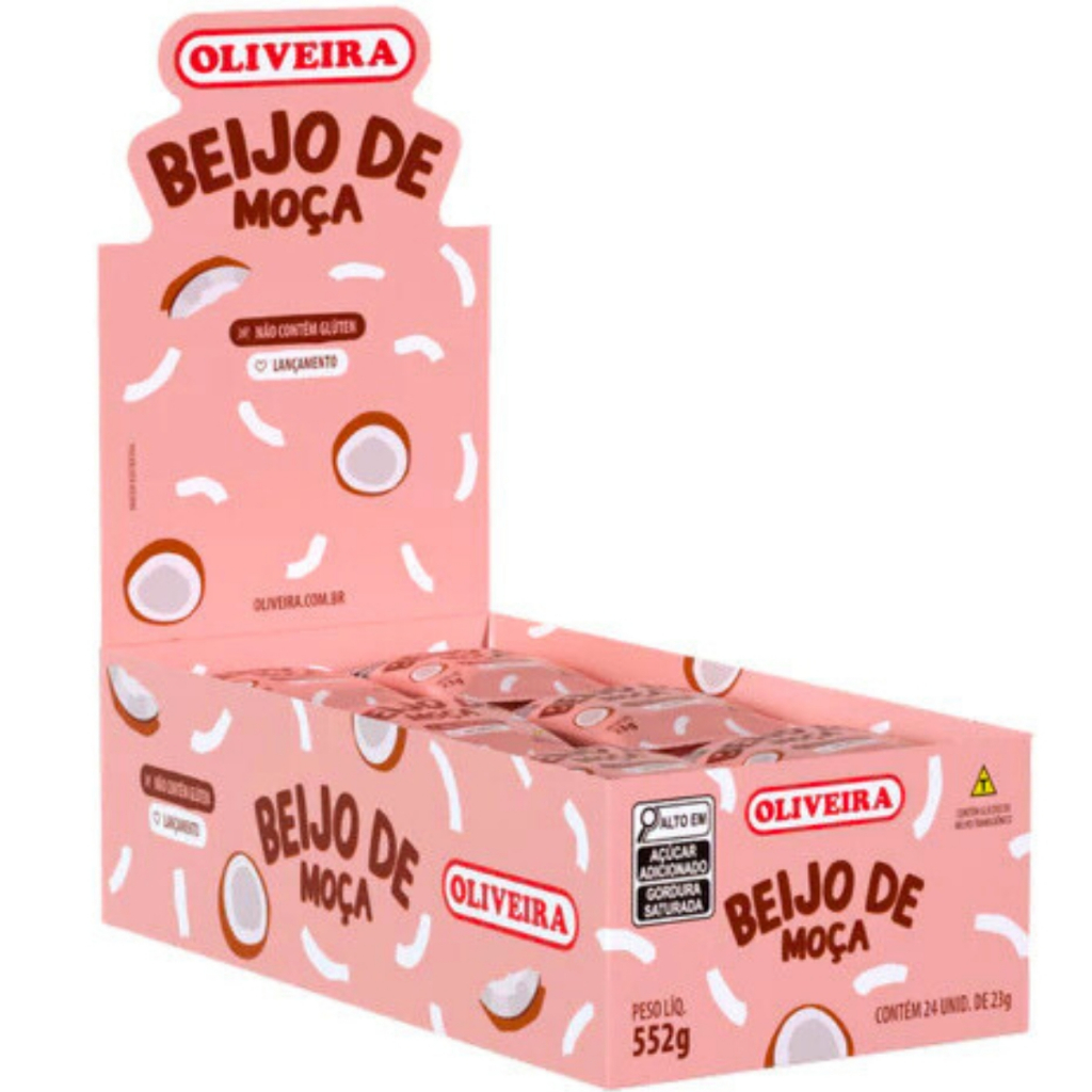 Doce Beijo De Moça 552g Oliveira em Oferta na Shopee