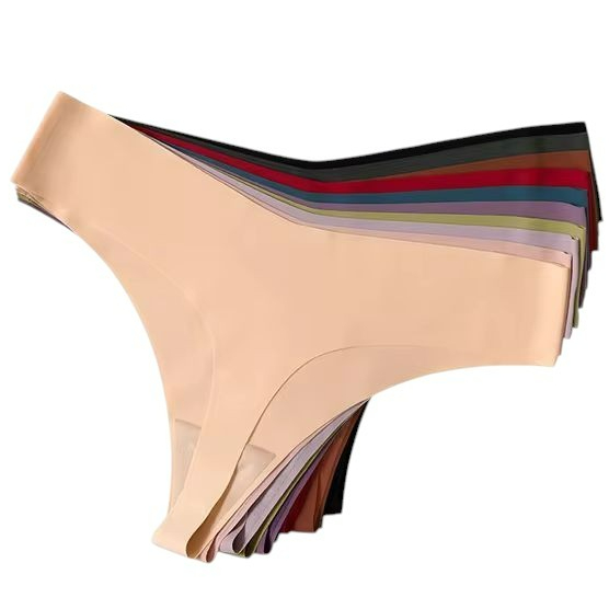 Kit Calcinhas Fio Sem Costura Confortável Corte a Laser Não Marca em Oferta na Shopee