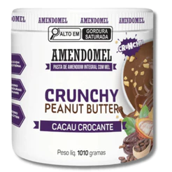 Pasta De Amendoim 1kg Amendomel Com Cacau Crocante - Thiani