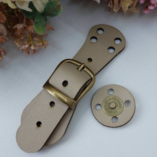 Kit com 2 fecho Fivelinha com Imã para bolsas artesanais e crochê em Oferta na Shopee