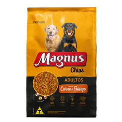 Ração Magnus Chips Cães Adultos ? 15Kg