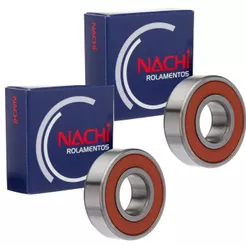 Par de Rolamentos Roda Traseira Xj6 N / Xj6 F Nachi