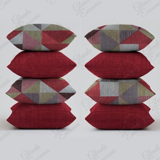 Jogo com 8  Capas para Almofadas com Zíper em Oferta na Shopee