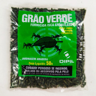 Isca Granulada Grão Verde - Jardinagem Amadora - Dipil - Eficaz contra formigas Cortadeiras carregadeiras corta a folha em Oferta na Shopee