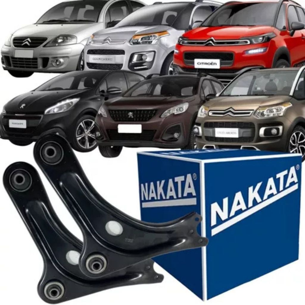 Par Bandeja Suspenção Dianteira Peugeot 2008 208 2013 2020 C3 em Oferta na Shopee