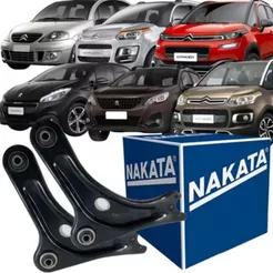 Par Bandeja Suspenção Dianteira Peugeot 2008 208 2013 2020 C3