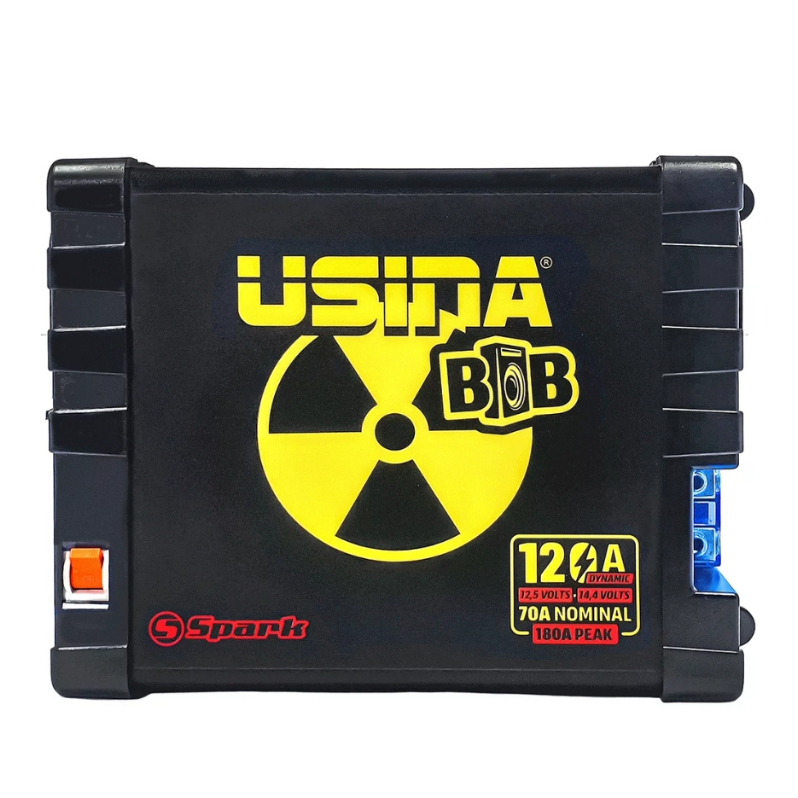 Fonte Automotiva Usina 120a Bob Dynamic Bivolt Cor Preto em Oferta na Shopee