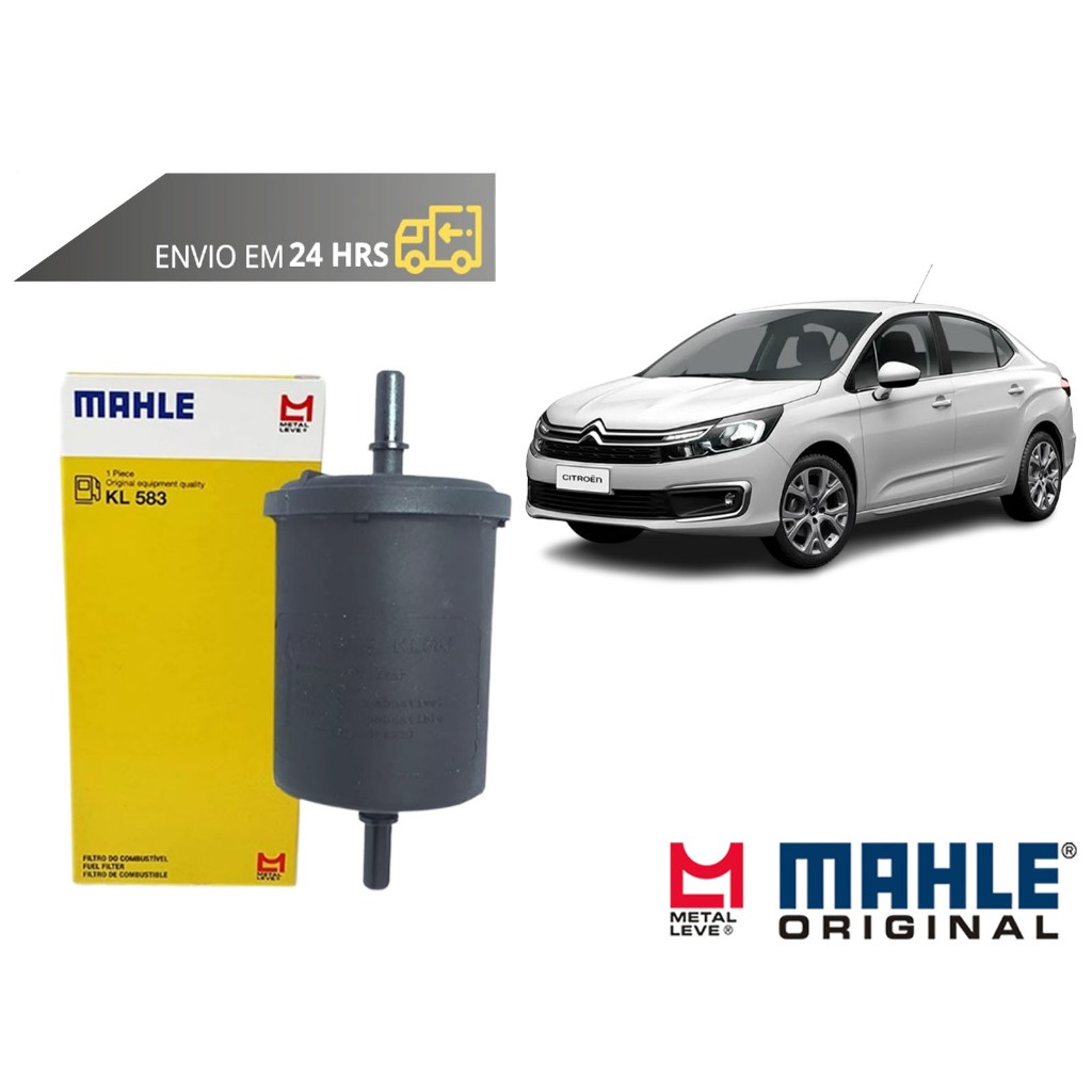 Filtro de Combustível Citroen C4 Lounge todos de 2013 a 2022 Original Mahle Metal Leve em Oferta na Shopee