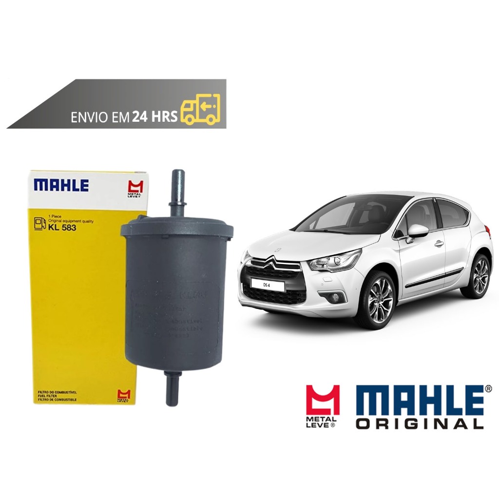 Filtro de Combustível Citroen Ds4 2011 a 2016 Original Mahle Metal Leve em Oferta na Shopee