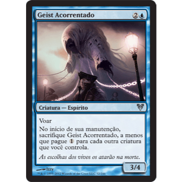 Geist Acorrentado (Espirito) - Magic The Gathering