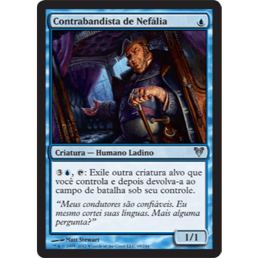 Contrabandista de Nefalia (Humano / Ladino) - Magic The Gathering