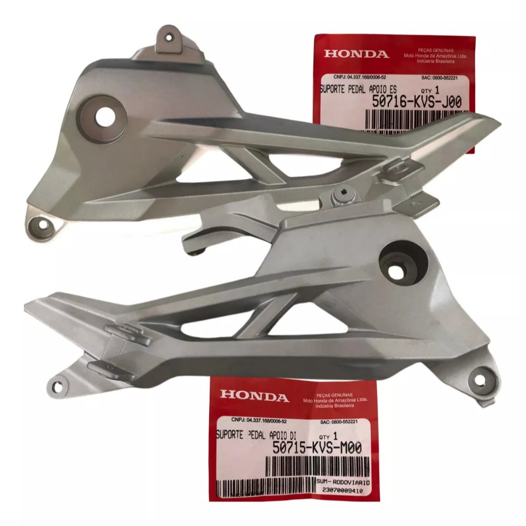 Bacalhau Suporte Pedaleira Cg160 Fan Titan Start Cargo Original Honda Usado
