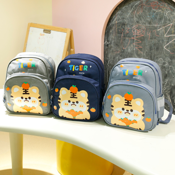 Mochila Infantil Escolar de Tigre e Coelho Confortável e Resistente Meninos e Meninas em Oferta na Shopee