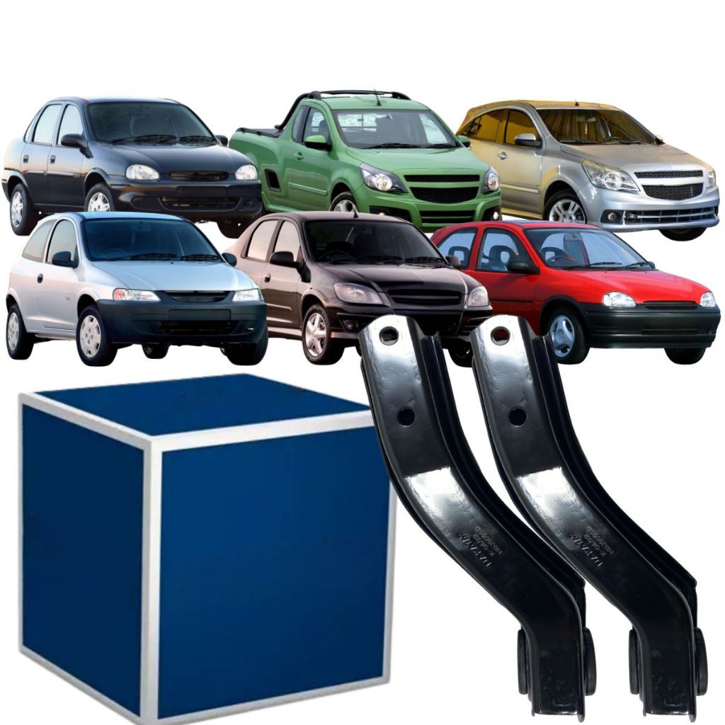 Par Bandeja Suspensão Celta Corsa Agile Montana Prisma em Oferta na Shopee